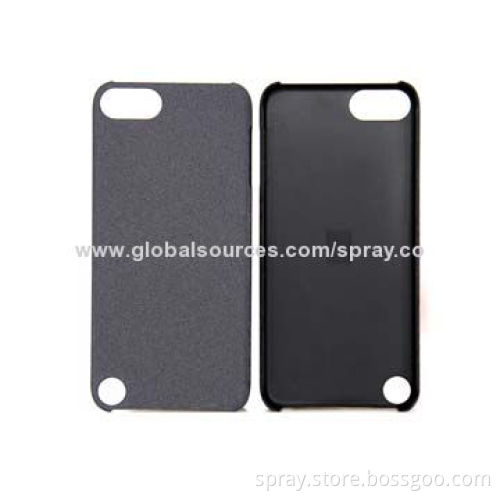 Scrub Black PC Cases for iPod Touch 5, Available in Various Designs